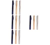 Ipetboom Juego De Pasadores De Corbata Clásicos Para Padrinos De Boda Corbatas De Boda Regulares Broches Para Corbatas Corbatas De Clip Para Hombres Corbatas De 3 piezas x 4