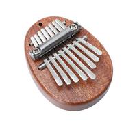 Ipetboom Kalimba de Madera Portátil Teclas Suaves Instrumento Musical de Pulgar Mini Piano de Dedo para Principiantes y Adultos Fácil de Transportar