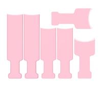 Ipetboom Kit de 6 Peines para Teñir Cabello con Dientes Resaltadores Paleta de Colorista de Plástico Duradero Tamaño Pequeño y Mediano Herramienta Profesional para Salones y Uso