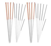 Ipetboom Kit de Limpieza de Boquillas para Impresora 3D 20 Piezas de Agujas de Acero Inoxidable Accesorio para Extrusor Herramienta Antiobstrucción para Mantenimiento y Desatasco de