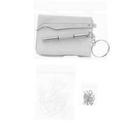 Ipetboom Kit De Reparación Para Gafas Con Destornillador y Incluye Almohadillas Nasales De Silicona Pinzas y Protectores Para Uso Diario Con Gafas De Sol y Graduadas