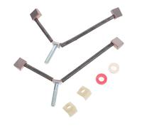 Ipetboom Kit de Repuesto de Escobillas de Carbón para Motor de Cabrestante Atv, Juego Duradero Reducción de Fricción, Aumento de Velocidad y Alta Capacidad de Carga para Bombas de Aceite