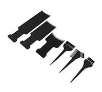 Ipetboom Kit de Teñido del Cabello 6 Placas Placas de Coloración del Cabello Herramienta de Teñido para Personal Curvatura Ergonomica Contacto Directo Cuero Cabelludo