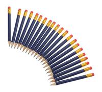 Ipetboom Lápices de Madera Hb Pequeños para Estudiantes 72 Unidades en Color Azul Oscuro Lápices de Escritura Portátiles para Oficina y Dibujo Escolar