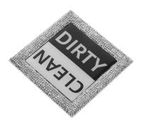 Ipetboom Letrero Magnético para Lavavajillas con Imán, Señal Acrílica de Color Claro con Strass, Indicador Limpieza y Suciedad para Cocina, Señal Lavavajillas Limpio y Sucio Decorativo