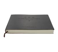 Ipetboom Libro de Contabilidad con Cubierta de Sintético Páginas Horizontales Premium para Planificación y Organización Diaria