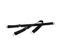 Ipetboom Liga Ajustable para Medias de Mujer, Ligas de Pierna Elásticas Negras, Tallas Grandes, Accesorio Gótico para Calcetines Altos, Uso en Bodas y Fiestas, 2 Piezas