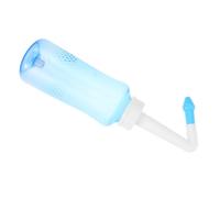 Ipetboom Limpiador Nasal Portátil Botella de Enjuague Manual de 300ml, Sistema de Riego Sinusal para Adultos Flujo de Agua Ajustable y Alivio de Problemas Nasales