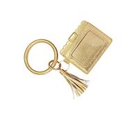 Ipetboom Llavero De Bolso De Mujer Portamonedas De Cuero PU Bolso Creativo para Niñas y Mujeres Monedero Llavero para Usar Fiesta o Diario