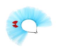 Ipetboom Malla Cabello Accesorio Para Fiestas De Halloween y Navidad Cómodo y Diadema De Reina Para Niñas Para Eventos De Cosplay y Reuniones