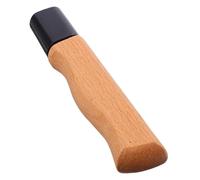 Ipetboom Mango de Madera Maciza de Haya Negro para Cuchillos Grandes Repuesto Artesanal para Reparación de Mangos de Cuchillo Casero