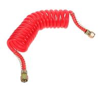 Ipetboom Manguera de Enfriamiento de Frenos para Camiones 4 Metros de PU Transparente Tubo Flexible Enrollado Resistente al Calor Línea de Agua para Sistema de Frenos de Remolque