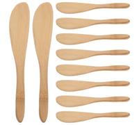 Ipetboom Mantequilla y Queso de Natural Cortador Práctico para Untar y Esparcir Miel, Mermelada y Aderezos Juego de 10 Piezas Versátiles para Cocina Doméstica y Repostería