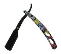 Ipetboom Maquinilla de Afeitar Cuchillo Simple y Elegante de Acero Inoxidable Ligera y Fácil de Usar para Cortar el Cabello para Peluquería y Barbería