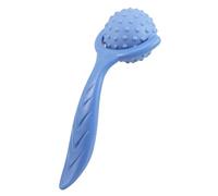 Ipetboom Masajeador De Mano Pelota De Relajación Para Yoga Rodillo De Masaje Con Bolas Rodillo De Masaje Manual Masajeador Muscular De Mano Rodillos De Automasaje Acero Inoxidable 304 Blue