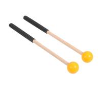Ipetboom Mazas para Percusión Marimba con Mango de Madera y Cabeza de Goma Ligero y Duradero para Instrumentos de Lengüeta y Xilófono Herramienta de Práctica para Músicos Principiantes y