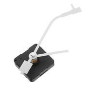 Ipetboom Mecanismo Reloj Silencioso Vinilo con Manecillas Plateadas Kit de Motor para Reparación DIY Reloj Pared