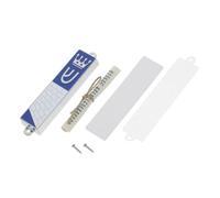 Ipetboom Mezuzá Metálica con Pergamino Tradicional Hebreo Estuche Resistente de Aleación de Zinc Diseño Sagrado para Decoración Religiosa Puerta y Espacio Espiritual