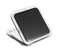 Ipetboom Mini Espejo Compacto Aumento con Protectora Resistente Arañazos Diseño Cuadrado Portátil para Bolso y Viaje Reflejo de Alta Definición para Retoques Rápidos