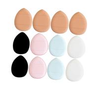 Ipetboom Mini Juego de Esponjas Aplicadoras para Los Dedos Pequeñas para Maquillaje Facial