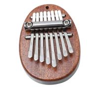 Ipetboom Mini Kalimba de Madera Pequeña Teclas Pulgar Piano Portátil Instrumento Musical para Principiantes y Uso Infantil Compacta y Fácil de Transportar