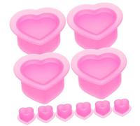 Ipetboom Mini Para 100 Piezas Forma De De Silicona Resistente a Altas Temperaturas Contenedores Para Pigmentos De De Suministros Versátiles Para