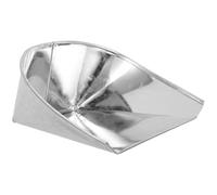 Ipetboom Mini Recogedor de Polvo de Mano para Escritorio 23x21x11,4 Cm, Recogedor Metálico Pequeño Resistente, Adecuado para Limpieza de Oficina, Cocina y Jardín, Pala Compacta