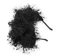 Ipetboom Mini Sombrero Pastillero Vintage Negro con Diadema de Satén, Lazo con Borlas y Tejido Suave para Mujer, Adecuado para Fiestas, Bodas y Disfraces de Candyland