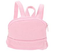 Ipetboom Mochila para Muñecas Accesorios para Niñas Mini Mochilas Mochila Pequeña Mochila De Juguete Mochila Pequeña Mochila De Maquillaje Bolsa De Tela Rosa