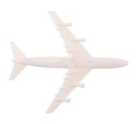 Ipetboom Modelo de Avión Pequeño Escala 1/300 para Decoración Urbana, Microavión de Plástico Detallado para Exhibición y Planificación de Ciudad, Figura Coleccionable Compacta para Mesa