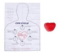 Ipetboom Modelo De Entrenamiento Cardíaco Herramienta x Herramienta De Entrenamiento De Compresión Cpr Cpr Maniquí De Formación Sanitaria