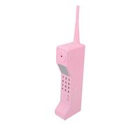 Ipetboom Modelo de Gran Hermano Adorno de Hierro para Escritorio Decoración Retro Creativa para Cafetería Adorno Delicado para Fiesta Decoración Forma de Teléfono Móvil de Estilo Antiguo