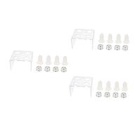 Ipetboom Molde para Hacer Lápiz Labial DIY y Herramienta para Moldear Crema de Labios, Set 9 Piezas 12.1mm, Silicona Flexible, Soporte de 4 Orificios, Anillos Incluidos, Adecuado