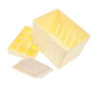 Ipetboom Molde para Hacer Tofu de Plástico con Filtro Resistente al Agua y Fácil de Limpiar Kit Práctico para Cocina Molde Compacto y Duradero para Tofu DIY