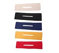 Ipetboom Moldeador de Moños Retorcidos 5 Piezas Multicolor Diademas para Hacer Moño Herramienta para Peinar Cabello Mujeres y Niñas Uso Diario Fiesta Yoga Pilates