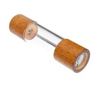 Ipetboom Molino de Pimienta Manual de Madera de Acacia con Núcleo Cerámico para Especias Compacto y Duradero para Pimienta Sal Gruesa y Comino Cocina