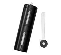 Ipetboom Molino Manual de Café Portátil Acero Inoxidable Compacto y Ligero para Granos Molienda Ultra Fina para Uso Doméstico y Profesional Fácil de Manejar y Transportar Color Negro