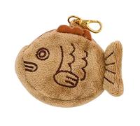 Ipetboom Monedero De Pescado De Diseño Japonés Bolsa De Almacenamiento De Monedas con Cierre Accesorio Práctico para Mujeres y Niñas