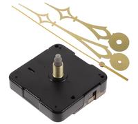 Ipetboom Movimiento Silencioso de Reloj de Pared Kit Mecanismo de Repuesto a Pilas Manecillas Doradas Diámetro 40 CM Motor de Reloj para Bricolaje y Reparación en Hogar Maquinaria para