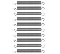 Ipetboom Muelles de Compresión para Trampas para Ratas y Ratones, Acero, 10 Piezas, Extremos de Doble Gancho, Tensión Constante, Rendimiento en Condiciones Difíciles, Uso en Trampas