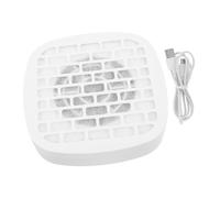 Ipetboom Nail Dust Collector Suction Machine con Ventilador Silencioso Recolector de Polvo Recargable para Manicura y Pedicura Diseño Blanco Elegante para Salón y Doméstico