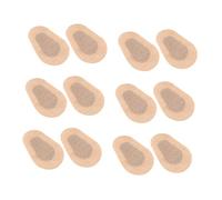 Ipetboom Ojos Elásticos de Tela No Tejida 6 Pares 7,5x5 Cm Adhesivos Transpirables para Cuidado Ocular Piel Sensible Uso Médico Segura Esterilizada Estilo Aleatorio