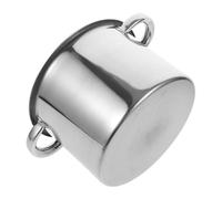Ipetboom Olla de Acero Inoxidable de 3,5 L para Mariscos, Cubo Grueso Resistente al Óxido, Diseño Sencillo y Fácil de Transportar para Cocina Profesional