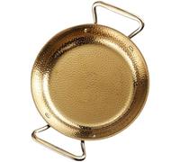 Ipetboom Olla Inoxidable Doble Asa Sartén Resistente para Antiadherente para Cocinar Casa Olla para Hotpot 28 Cm