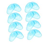 Ipetboom Orejeras de Silicona para Teñir el Cabello, 8 Pares, Protección Versátil para Champú y Procesos de Cuidado Capilar