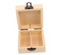 Ipetboom Organizador De Caja De Madera para Aceites Almacenamiento y Seguro De Botellas De Rústico Presentaciones y Exhibiciones
