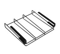 Ipetboom Organizador de Cocina Bajo Estante Acero Inoxidable con Ganchos Múltiples para Tazas y Utensilios Montaje Sin Taladro de Espacio Bajo Gabinete