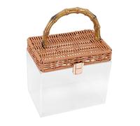 Ipetboom Organizador De Maquillaje Portátil Tapa Caja Transparente Para Almacenamiento De Cosméticos y Artículos De Aseo Para