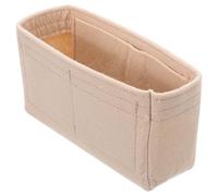 Ipetboom Organizador Interior de Fieltro para Bolso 4 Compartimentos Forro Compacto para Bolsos Pequeños y Grandes Inserto Divisor Ligero para Organización Diaria y Viaje