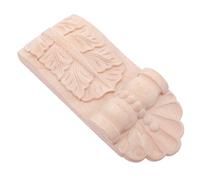 Ipetboom Ornate Wood Corbels de Madera Maciza para Chimeneas y Muebles Soportes Decorativos Tallados para Isla de Cocina y Puertas Apoyos Clásicos sin Acabado